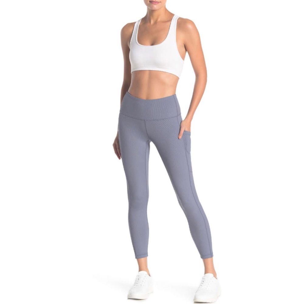 Z by Zella Daily High Waist Ribbed Pocket Leggings
